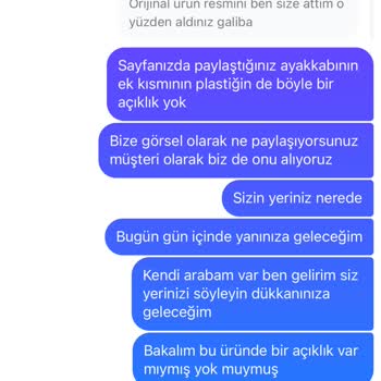 Stmcoom (Instagram) Instagram'dan Aldığım Ayakkabılar Hayal Kırıklığı Yarattı