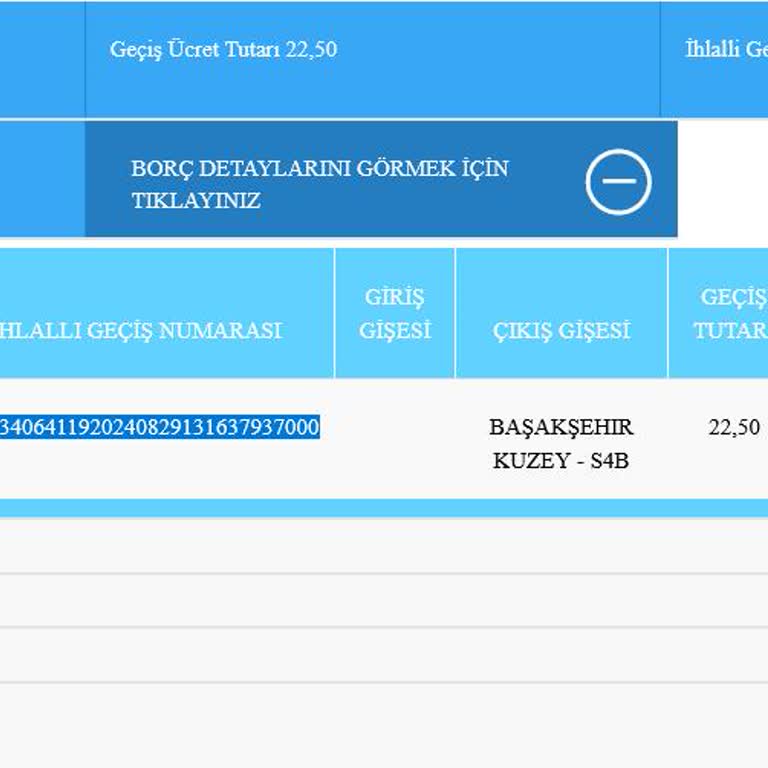 Ica (3. Boğaz Köprüsü Otoyolu) KCO'dan (özel Otoyol Şirketi) Hayali İhlali Geçiş Cezası!