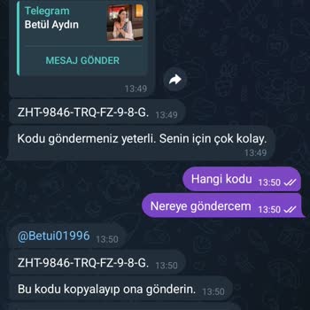 Telegram Kimlik Bilgisi Talebi Ve Güven Sorunu