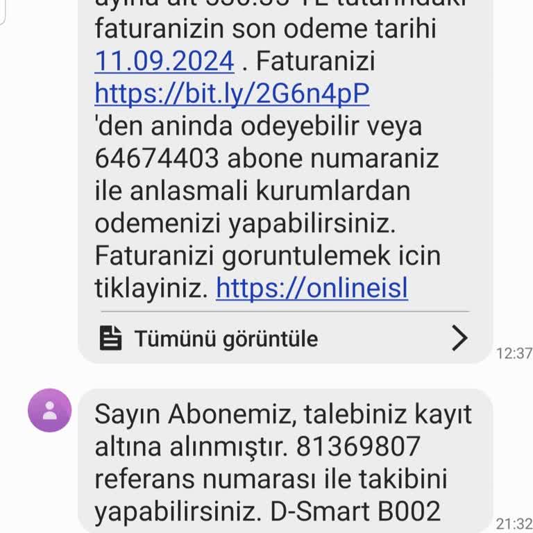 D-Smart Net Yanıltıcı Fatura Ve Müşteri Temsilcisi Bilgilendirmesi
