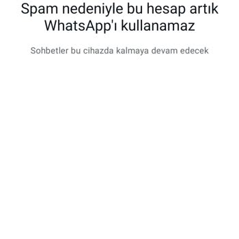 WhatsApp Erişim Engeli