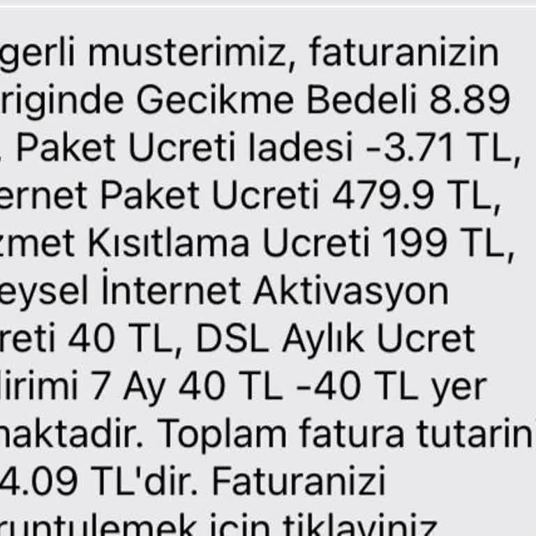 Millenicom Hizmet Kısıtlama Ücreti Saçmalığı