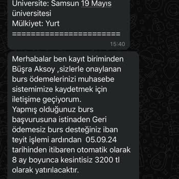 Sancak Eğitim Öğretim Vakfı (Burs) Sancak Eğitim Vakfı Bursu Şikayet