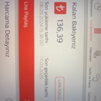 Bimcell Mobil Veri Kullanımı Sonrası Ani Bakiye Azalması