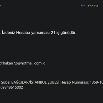 Tatil Yıldızı Ücret İadesini Alamıyoruz