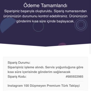 Vtakipçi Vtakipci.com'dan Aldığım Takipçiler Gönderilmedi Ve Ulaşamıyorum