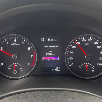 Kia Stonic 2023 Yakıt Ort 21,00 Yazıyor