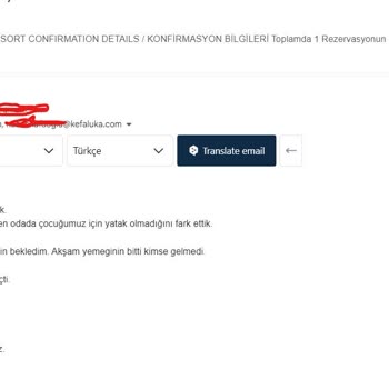 Kefaluka Resort Kefaluka Otel'de Yaşadığım Büyük Hayal Kırıklığı