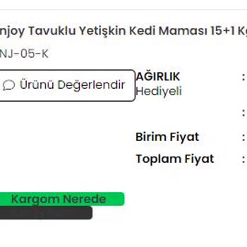 Petzz Shop Kedi Maması Siparişimde Eksik Promosyon Ve İlgisizlik