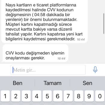 Nays Kartımla Spotify Ödememi Gerçekleştiremiyorum