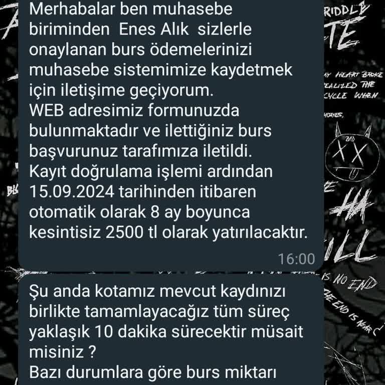 Sancak Eğitim Öğretim Vakfı (Burs) Sancak Eğitim Öğretim Vakfı Şikayet
