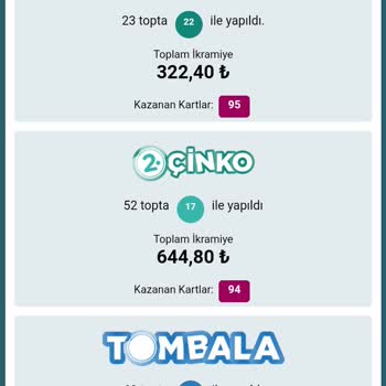 Nesine İddia Süper Tombala