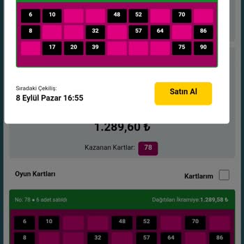 Nesine İddia Süper Tombala