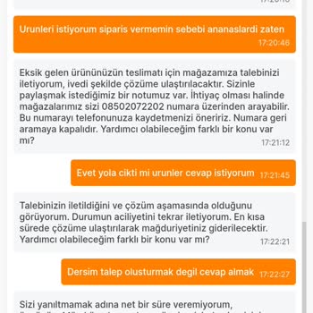 Migroshemen Eksik Ve Kusurlu Ürünler
