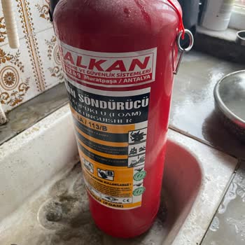 Poyraz Yangın Ve Güvenlik Sistemleri Arızalı Yangın Tüpü