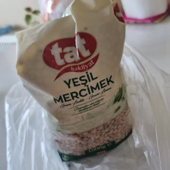 Tat Bakliyat Tat Marka Yeşil Mercimek İçinde Böcekler Çıktı.