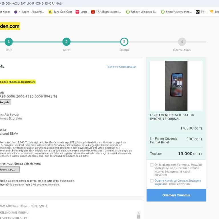 Sahibinden.com Yaktınız Beni.?