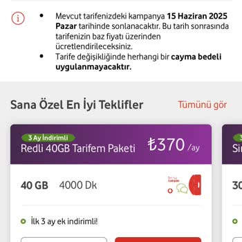Vodafone'un Yüksek Tarifeleri Öğrencileri Zor Durumda Bırakıyor