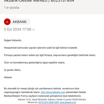 Akbank Artık Paramı Verin!