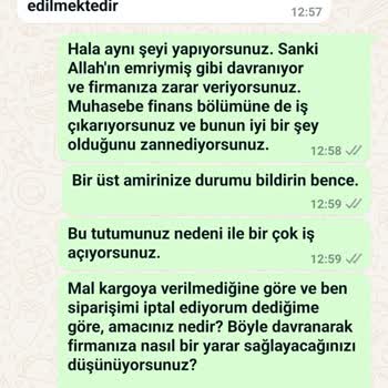 Momordica Firması Müşteri Temsilcisinin Yüzünden Tedavim Aksadı