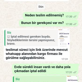 Momordica Firması Müşteri Temsilcisinin Yüzünden Tedavim Aksadı