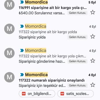 Momordica Firması Müşteri Temsilcisinin Yüzünden Tedavim Aksadı