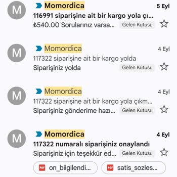Momordica Firması Müşteri Temsilcisinin Yüzünden Tedavim Aksadı