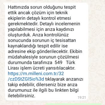 Millenicom İnternet Sağla Mı Yor!