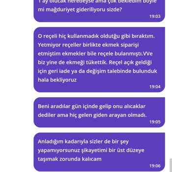 Getir Açık Ürün Gönderilmesi Ve İlgisizlik