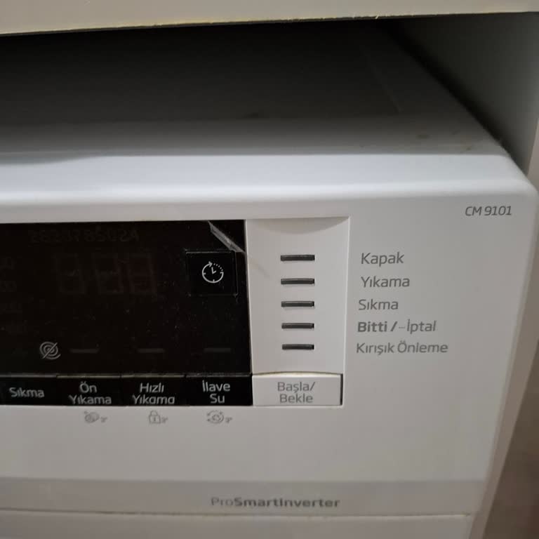 Beko Çamaşır Makinesinde Yıkanan Çamaşırlardan Ayak Kokusu Geliyor.