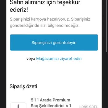 Blessin Sipariş Takibi Ve İletişim Sorunları