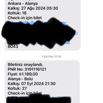 Kamil Koç 06 Dor 486 Plakalı Sorunlu Otobüs