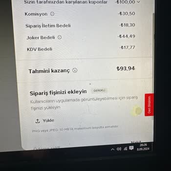 Yemek Sepeti Joker İndirimi