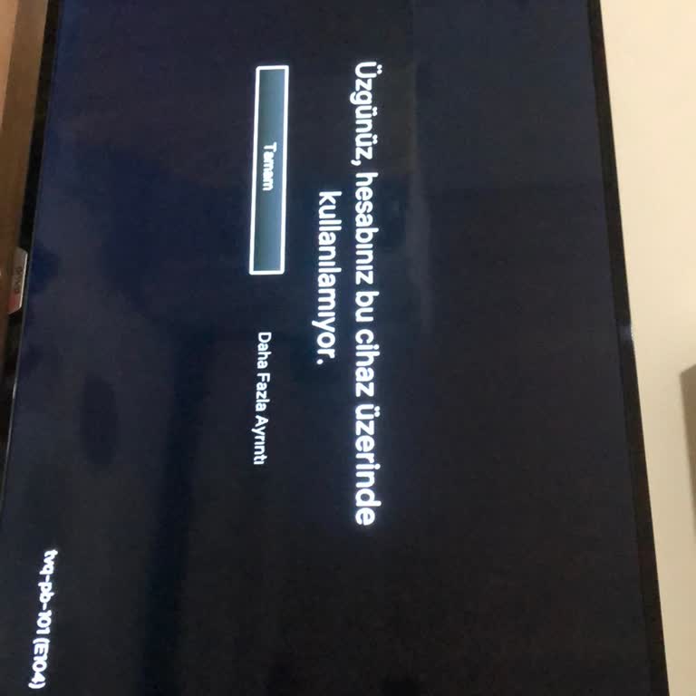 Onvo TV Netflix Uygulamasına Erişemiyorum