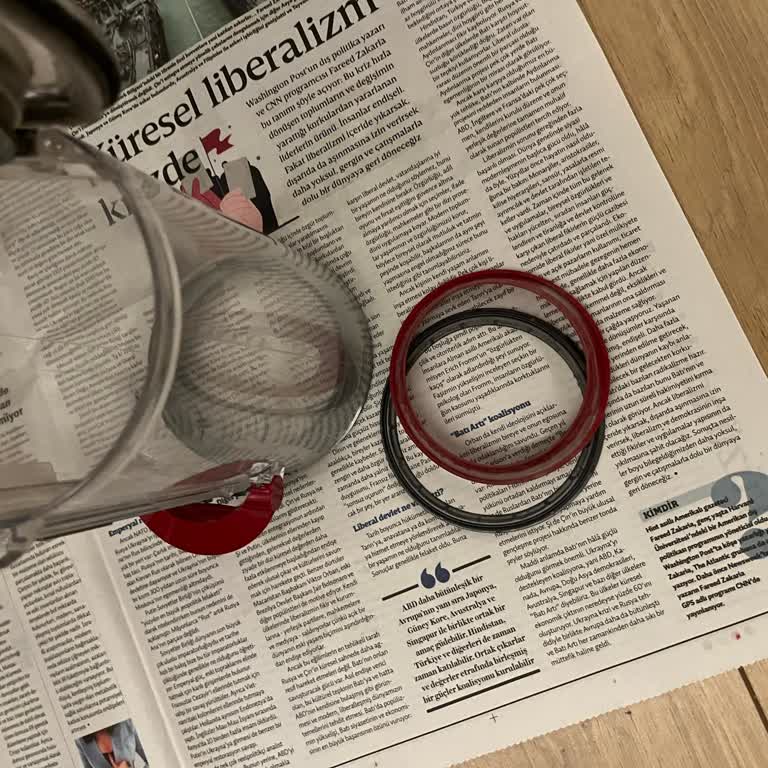 Dyson Süpürge Hazne Silikonu Sorunu!