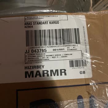 Aras Kargo 30 Desibelden Az Olan Kargolarım Daireme Teslim Edilmedi