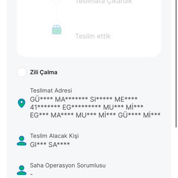 Kargomun Gelmemesi Oysho Markasından Aldığım Ürün