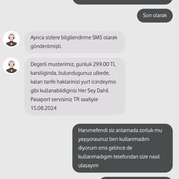 İzinsiz Açılan Yurt Dışı Kullanım Paketi ve Haksız Fatura