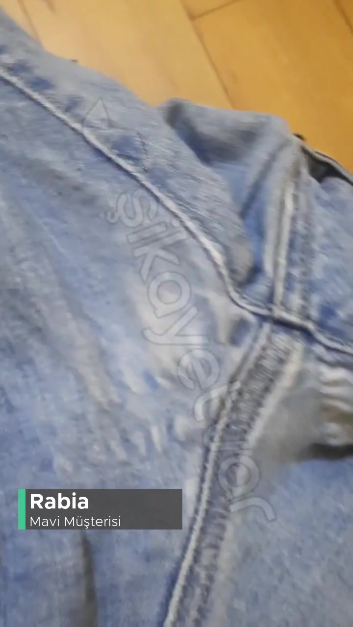 Mavi Deforme Olan Ürünler (Pantolon) videonun kapak resmi