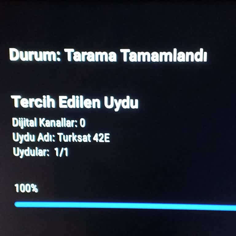 Philips TV Sinyal Gücü Ve Kalitesi 0 Olarak Görünüyor