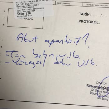 Bursa Çekirge Devlet Hastanesi Acil Müşahede Kolumu Mahvettiler