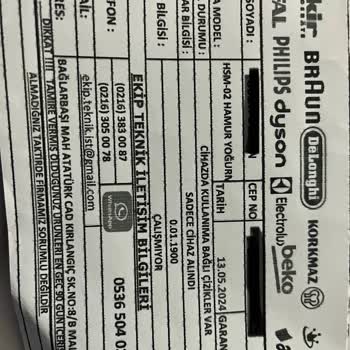 Kumtel Garantideki Ürünün Durumu