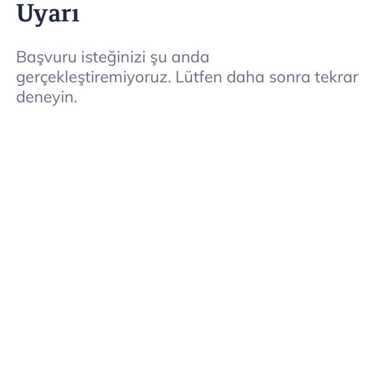 QNB Finansbank Başvuru Kanal Hatası