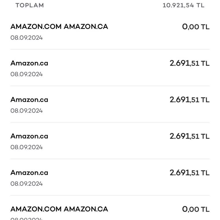 Akbank'tan Haberim Olmadan Kredi Kartımdan Harcama Yapılmış