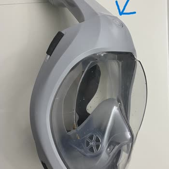 Decathlon Easybreath 500 Grey S/M Su Altı Keşif Maskesi Sorunu