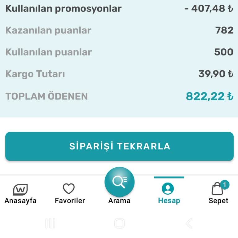Watsons 40.000 Puanım Yatmadı