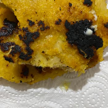 BİM'den Aldığım Lezita Marka Şinitzelde Tavuk Tüyleri