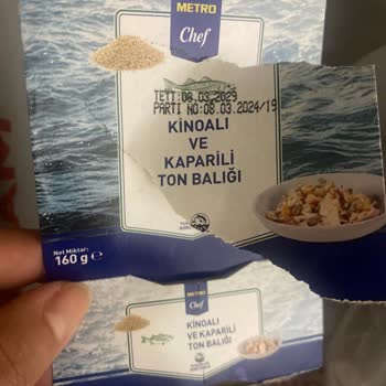 Metro Grossmarket Metrochef Kinoalı Kaparili Ton Balığından Kurt Çıktı
