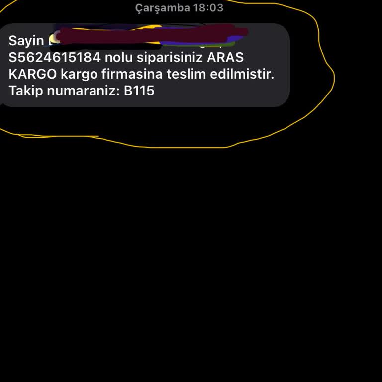 Aras Kargo Siparişlerim Gelmedi Ve Yanıltıcı Bilgiler Verildi