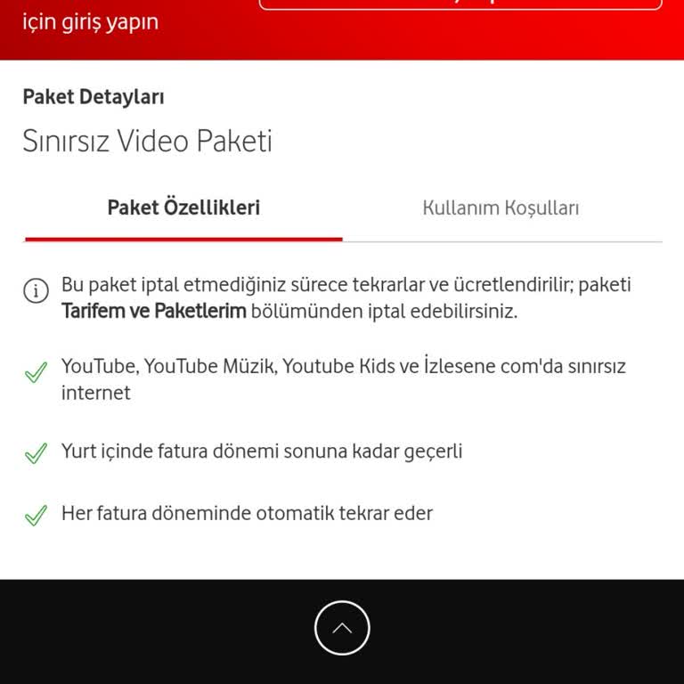 Vodafone Video Pass Paketinde Yaşanan Sorun ve Çözüm Eksikliği